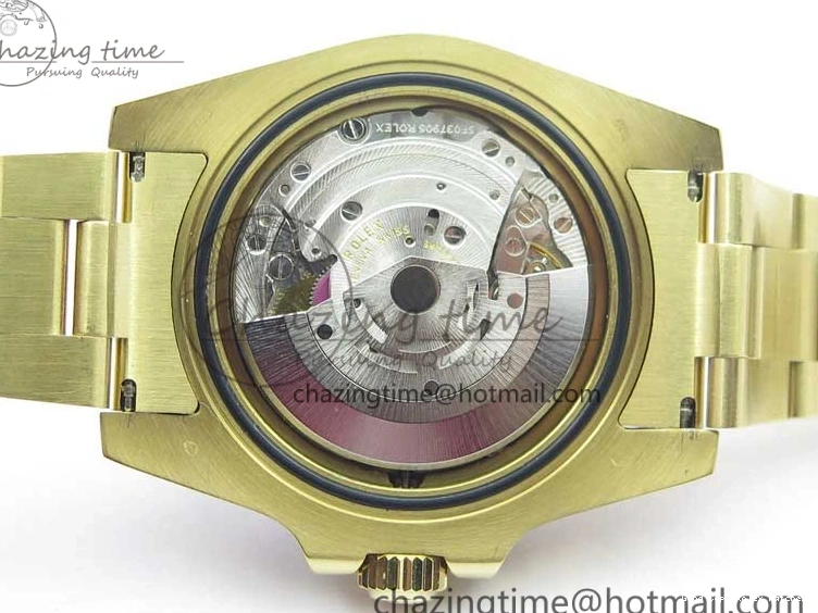 AAA Replica Watches Bracelet SA3135 3010 Black Diam Black Maker 1:1 Dial Bp 116618 Edition V on Ceramic 316L Submariner YG Supportive LN Best 0105